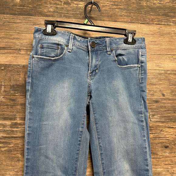 Zara Women's Blue Jeans Size 2 Flare bottom - Picture 5 of 7